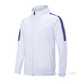 Design pour hommes sur tracksuit zipper gym fitness veste